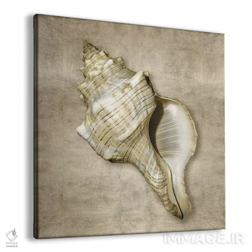 تابلو دکوراتیو موجودات دریایی طلایی III اثر کارولین کلی - نمای پرسپکتیو محصول