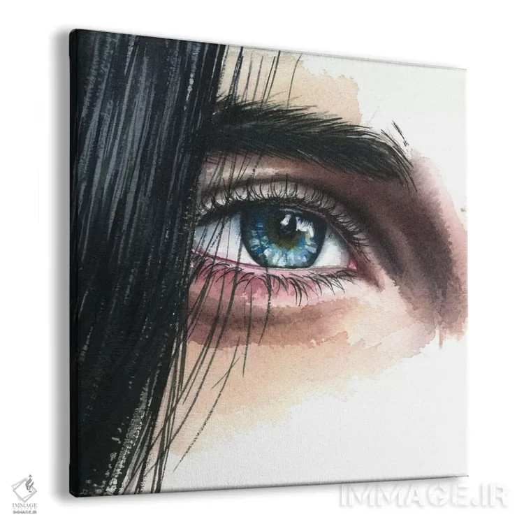 تابلو دکوراتیو چشم ۱ اثر کایرا بالان - نمای پرسپکتیو محصول
