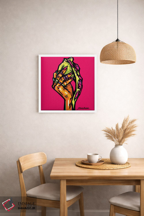 تابلو دکوراتیو پیتزا اثر ساندرا کوالسکی - D1W