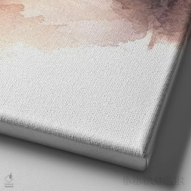 تابلو دکوراتیو چشم ۱ اثر کایرا بالان - نمای نزدیک بافت بوم