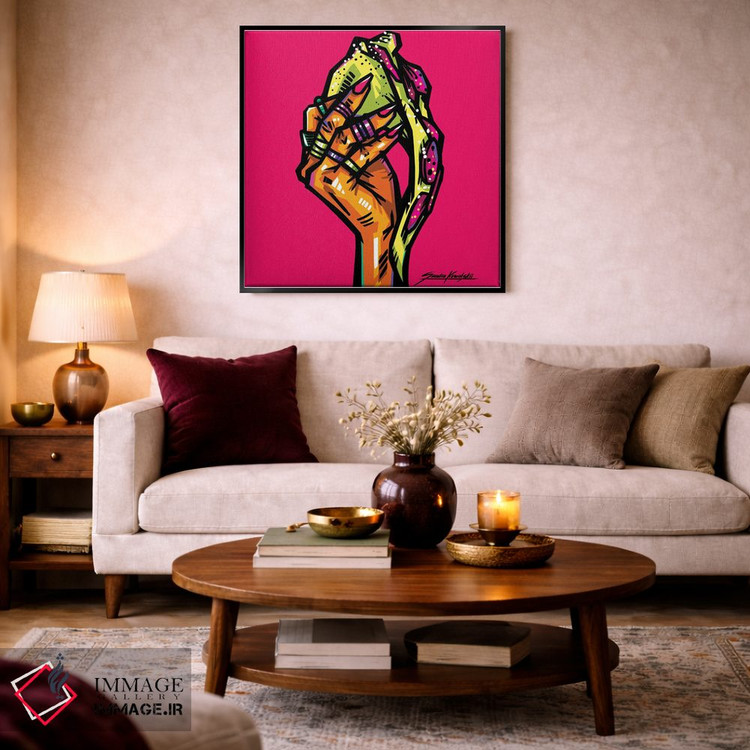 تابلو دکوراتیو پیتزا اثر ساندرا کوالسکی - D2B