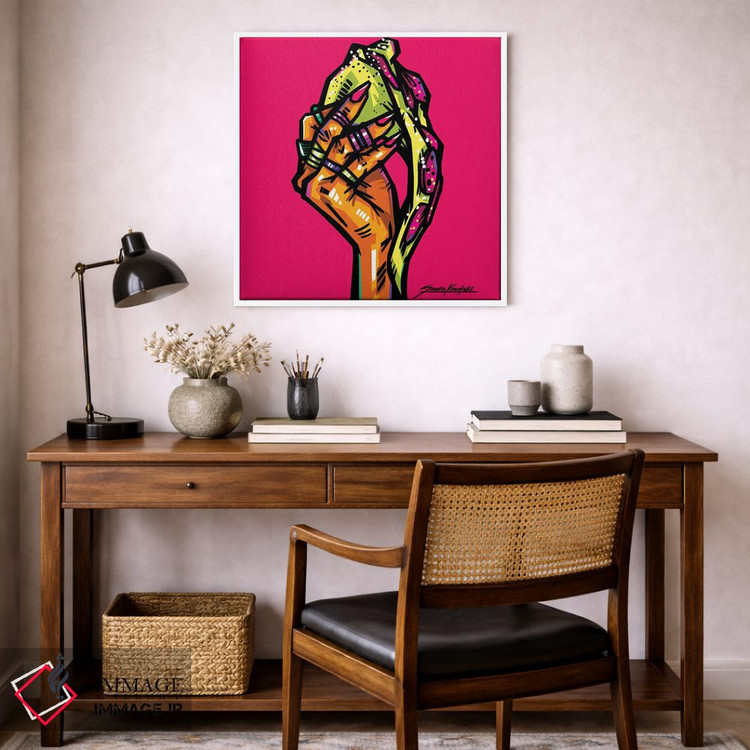 تابلو دکوراتیو پیتزا اثر ساندرا کوالسکی - D6W