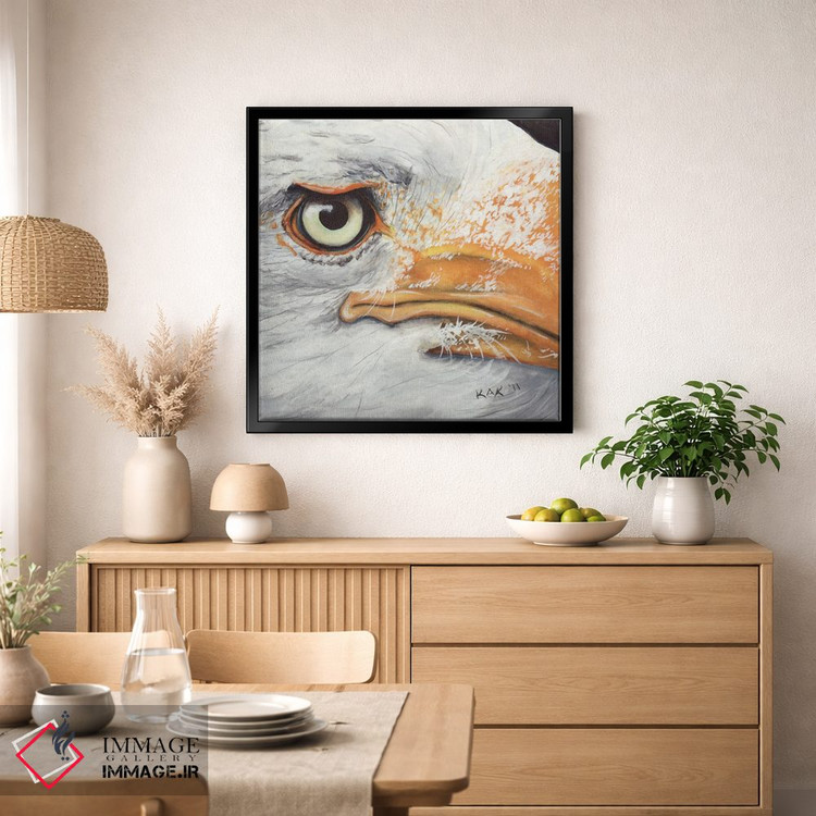تابلو دکوراتیو عقاب I اثر هنر و طراحی KAK - D1B