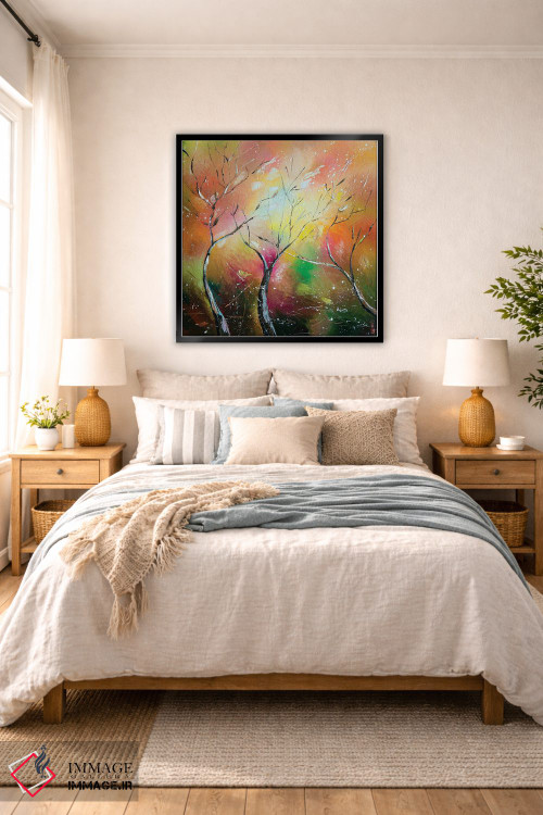 تابلو انتزاعی روز بادی اثر کوپتسووا آرت - D5B