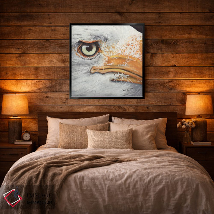 تابلو دکوراتیو عقاب I اثر هنر و طراحی KAK - D3B