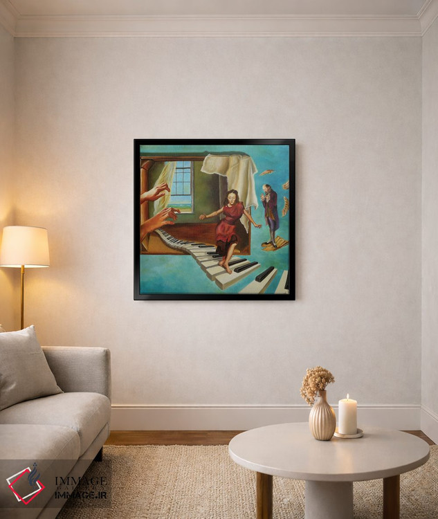 تابلو کلاسیک بیرون از خودت اثر اباورا لومولر - D2B