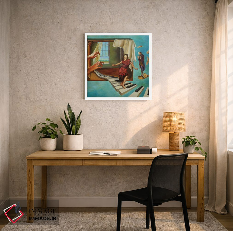 تابلو کلاسیک بیرون از خودت اثر اباورا لومولر - D3W