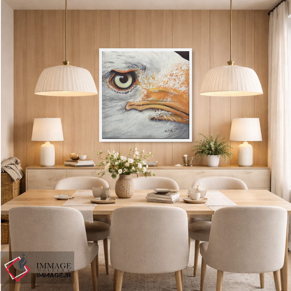 تابلو دکوراتیو عقاب I اثر هنر و طراحی KAK - D4W