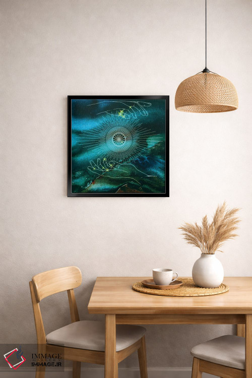 تابلو دکوراتیو جهان هستی اثر کارلی پرولد - D1B