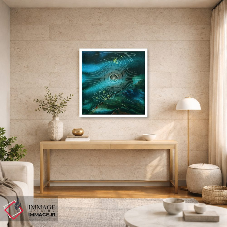تابلو دکوراتیو جهان هستی اثر کارلی پرولد - D2W