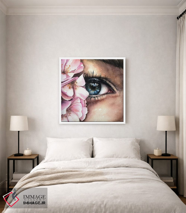 تابلو دکوراتیو چشم اثر کایرا بالان - D2W
