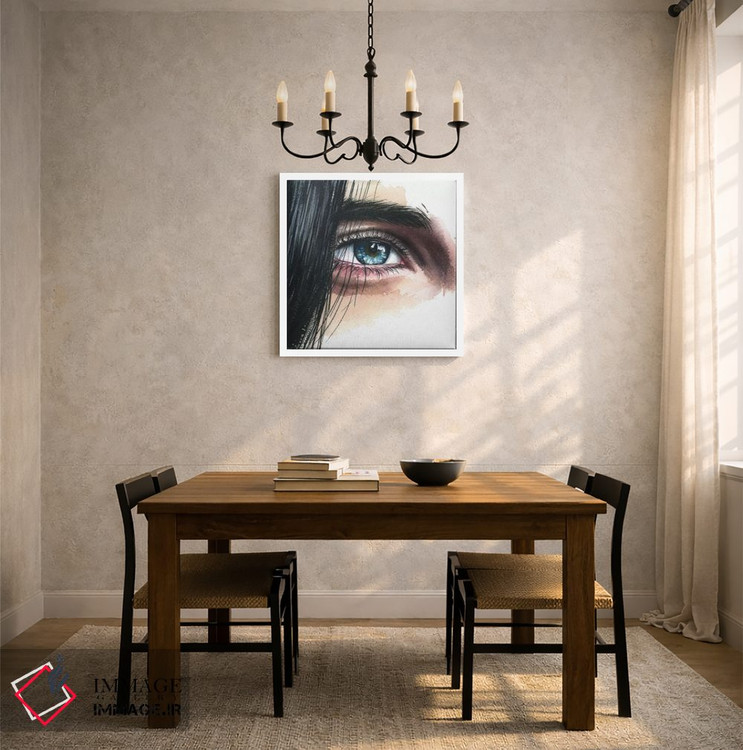 تابلو دکوراتیو چشم ۱ اثر کایرا بالان - D4W