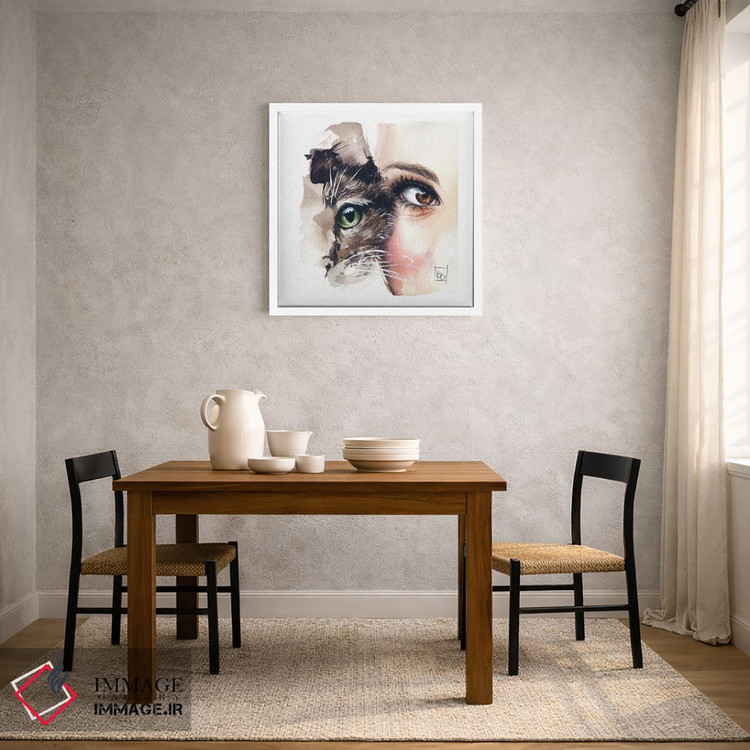 تابلو دکوراتیو خون یکسان اثر کایرا بالان - D1W