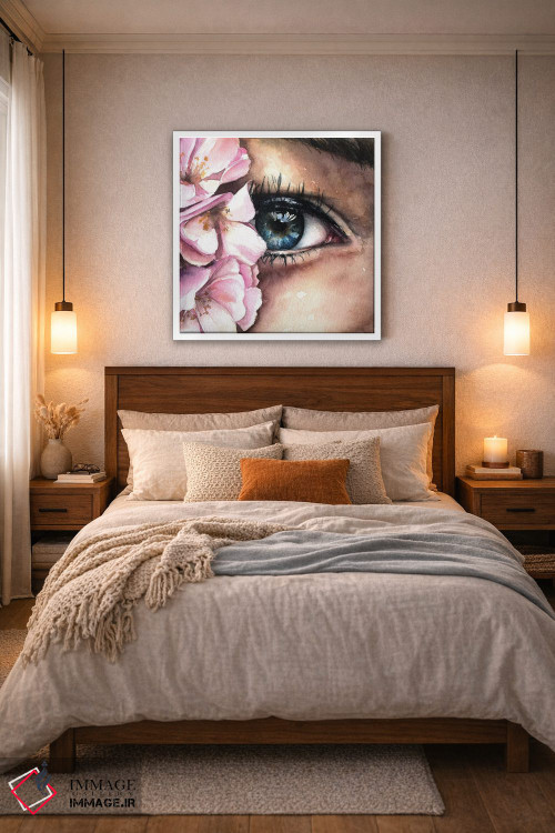 تابلو دکوراتیو چشم اثر کایرا بالان - D5W