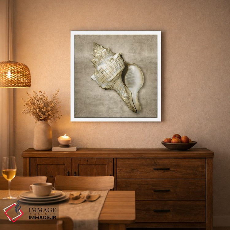 تابلو دکوراتیو موجودات دریایی طلایی III اثر کارولین کلی - D3W