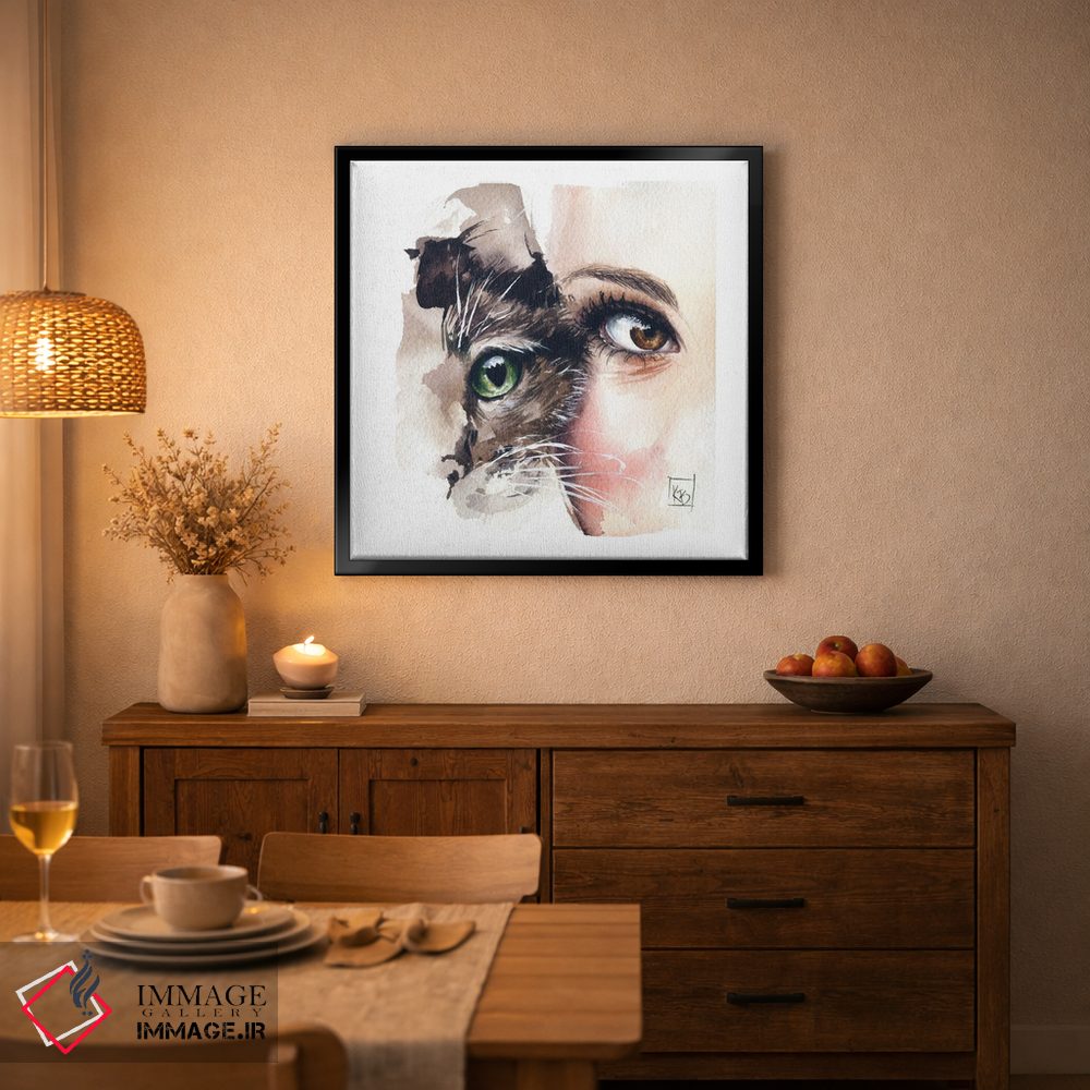 تابلو دکوراتیو خون یکسان اثر کایرا بالان - D5B