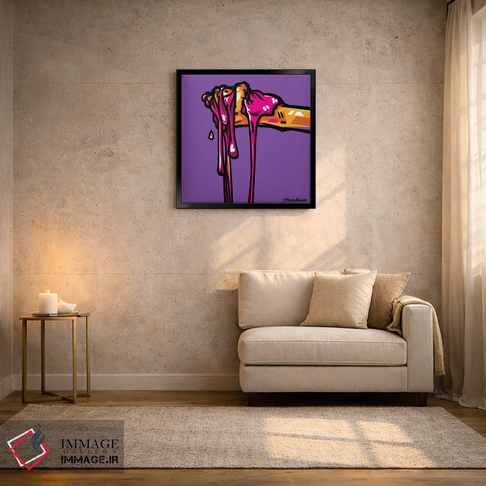 تابلو دکوراتیو آدامس اثر ساندرا کوالسکی - D2B