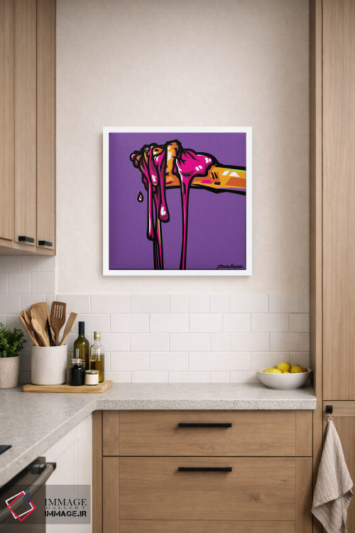 تابلو دکوراتیو آدامس اثر ساندرا کوالسکی - D6W