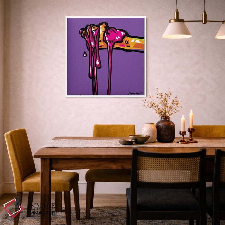 تابلو دکوراتیو آدامس اثر ساندرا کوالسکی - D5W