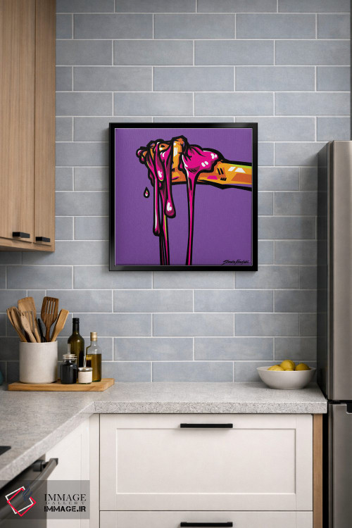 تابلو دکوراتیو آدامس اثر ساندرا کوالسکی - D4B