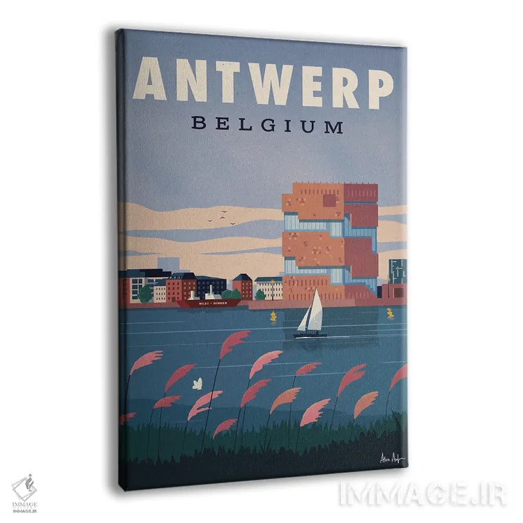 تابلو دکوراتیو پوستر آنتورپ اثر ایدیااستورم استودیوز - نمای پرسپکتیو محصول