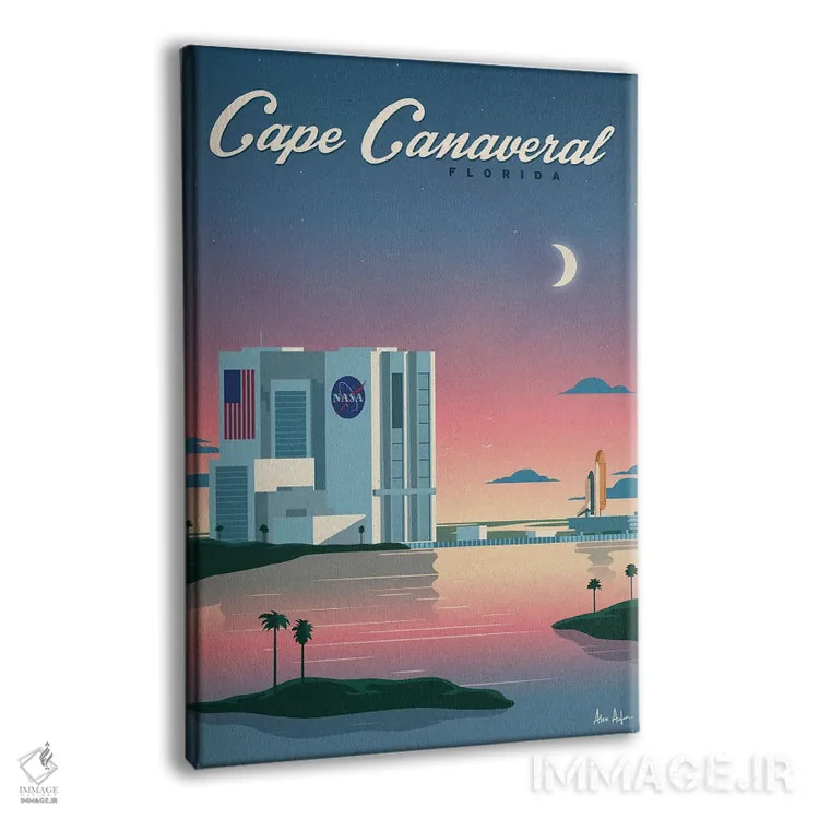 تابلو دکوراتیو پوستر دماغه کاناورال اثر ایدیااستورم استودیوز - نمای پرسپکتیو محصول