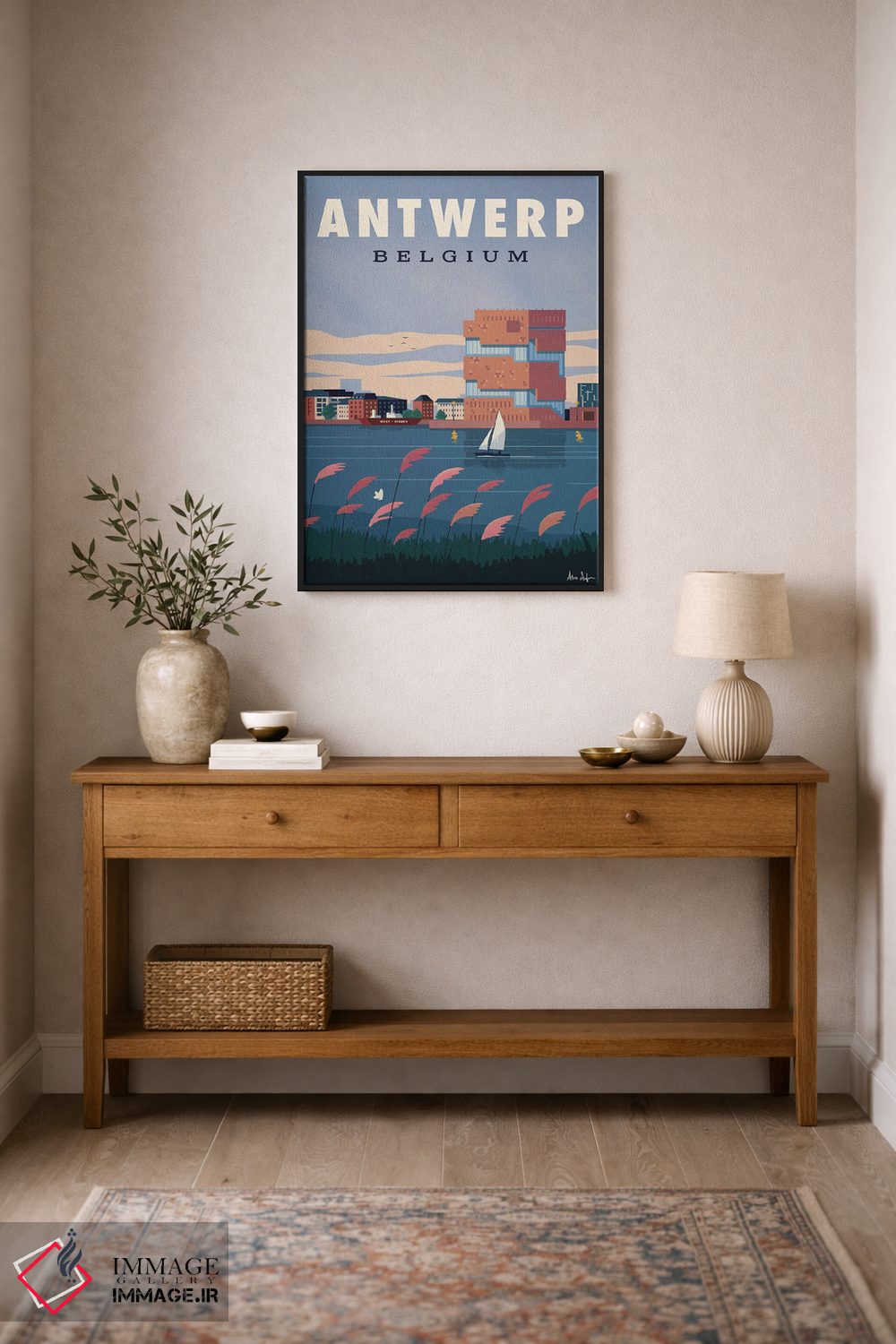 تابلو دکوراتیو پوستر آنتورپ اثر ایدیااستورم استودیوز - D1B