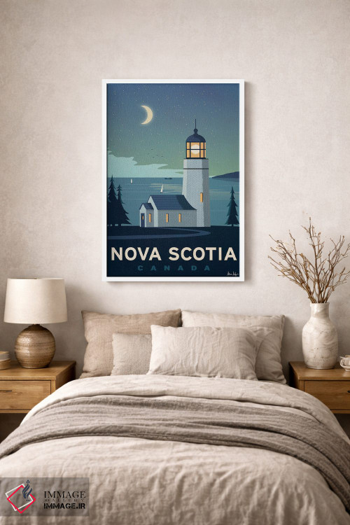 تابلو دکوراتیو نوا اسکوشیا اثر ایدیااستورم استودیوز - D1W