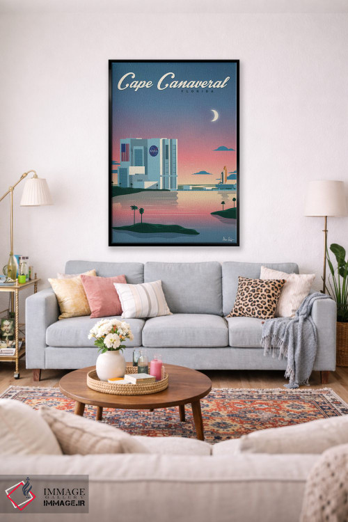تابلو دکوراتیو پوستر دماغه کاناورال اثر ایدیااستورم استودیوز - D1B
