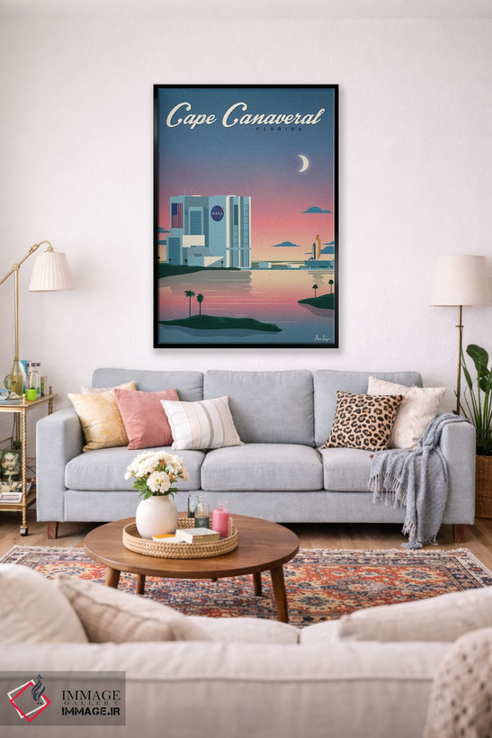 تابلو دکوراتیو پوستر دماغه کاناورال اثر ایدیااستورم استودیوز - D1B