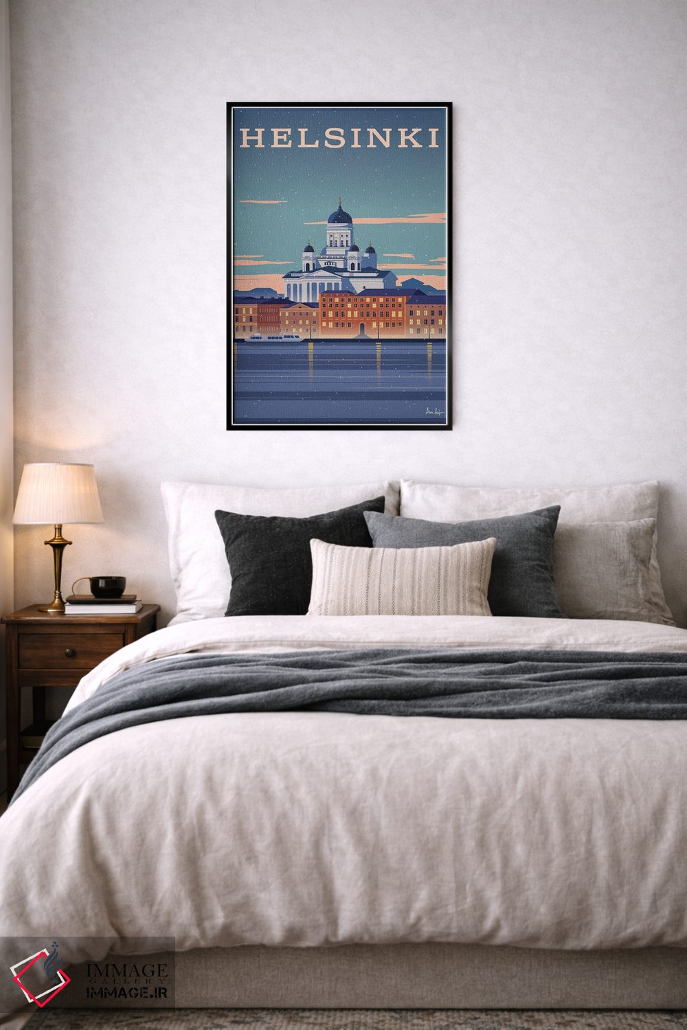 تابلو دکوراتیو هلسینکی اثر ایدیااستورم استودیوز - D6B