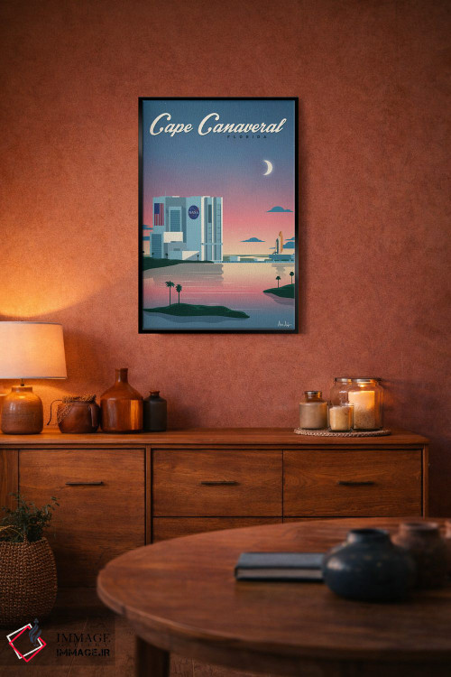 تابلو دکوراتیو پوستر دماغه کاناورال اثر ایدیااستورم استودیوز - D5B