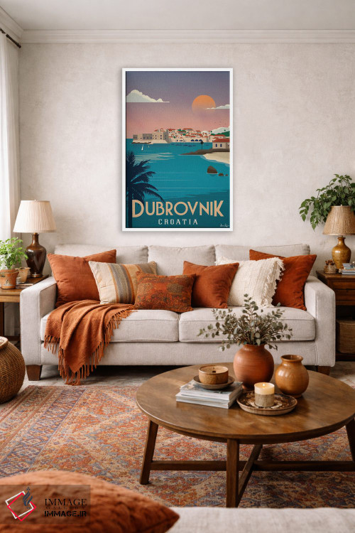 تابلو دکوراتیو دوبروونیک اثر ایدیااستورم استودیوز - D2W