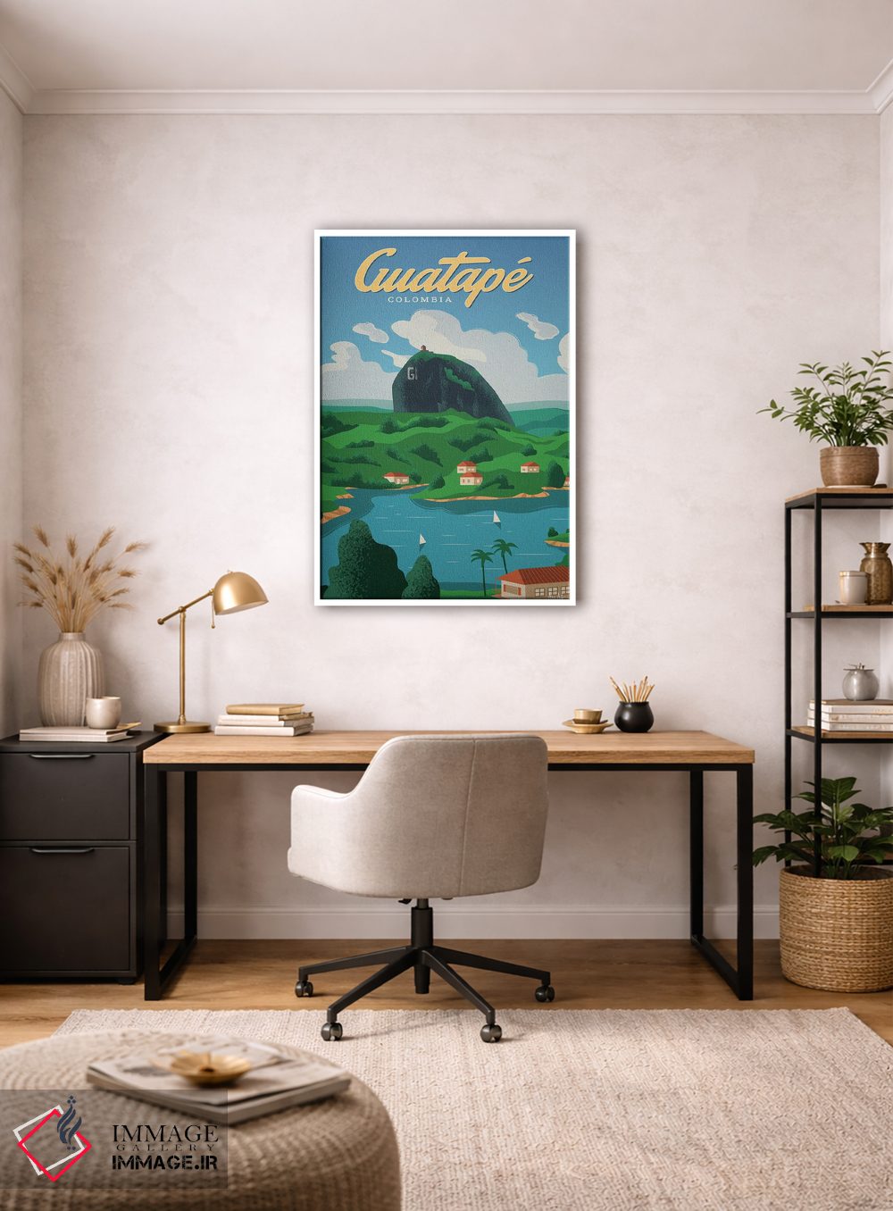 تابلو دکوراتیو گواتاپه اثر ایدیااستورم استودیوز - D3W