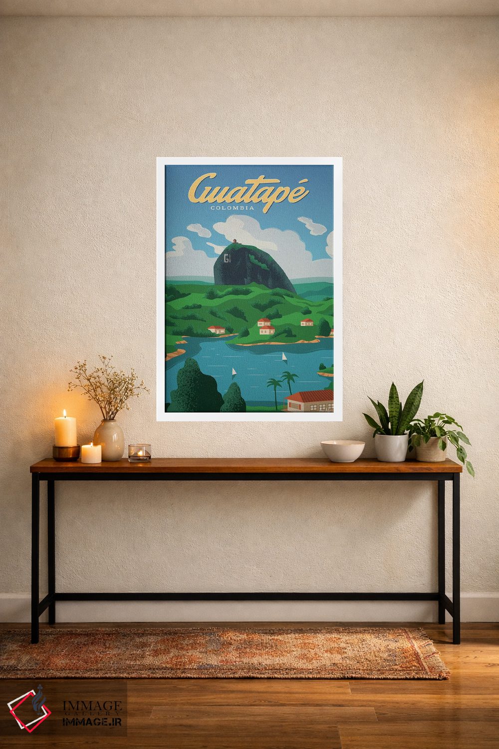 تابلو دکوراتیو گواتاپه اثر ایدیااستورم استودیوز - D5W