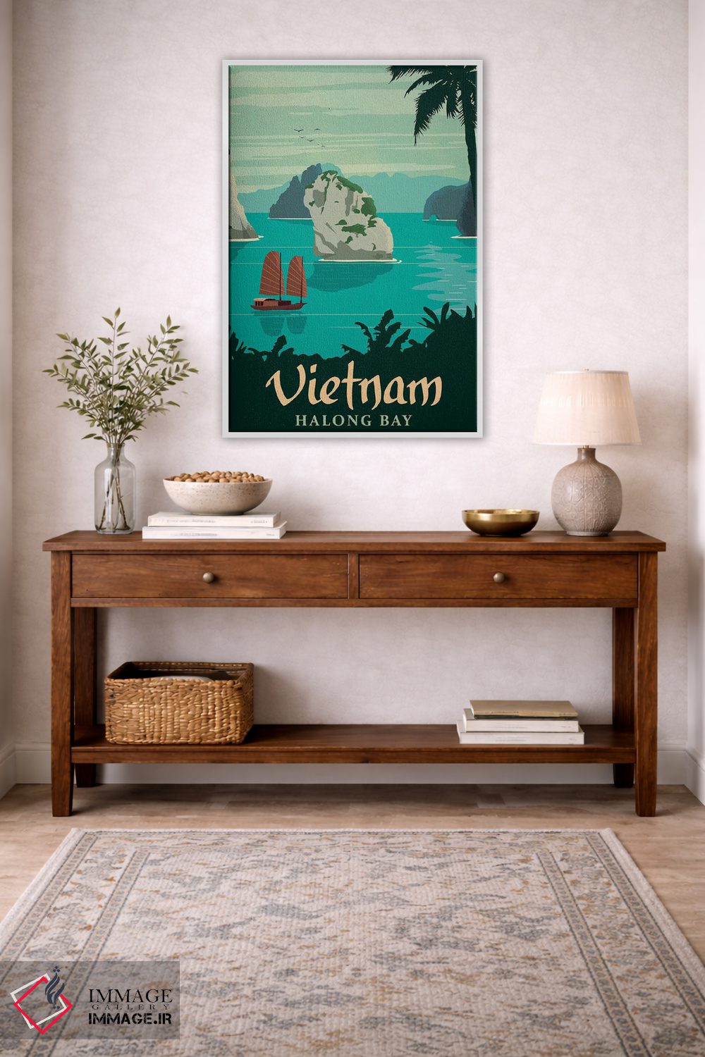 تابلو دکوراتیو ویتنام اثر ایدیااستورم استودیوز - D2W