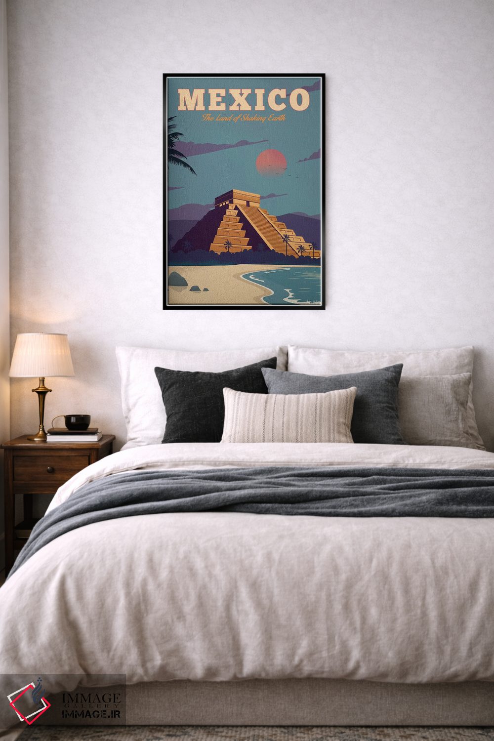 تابلو دکوراتیو مکزیک اثر ایدیااستورم استودیوز - D6B