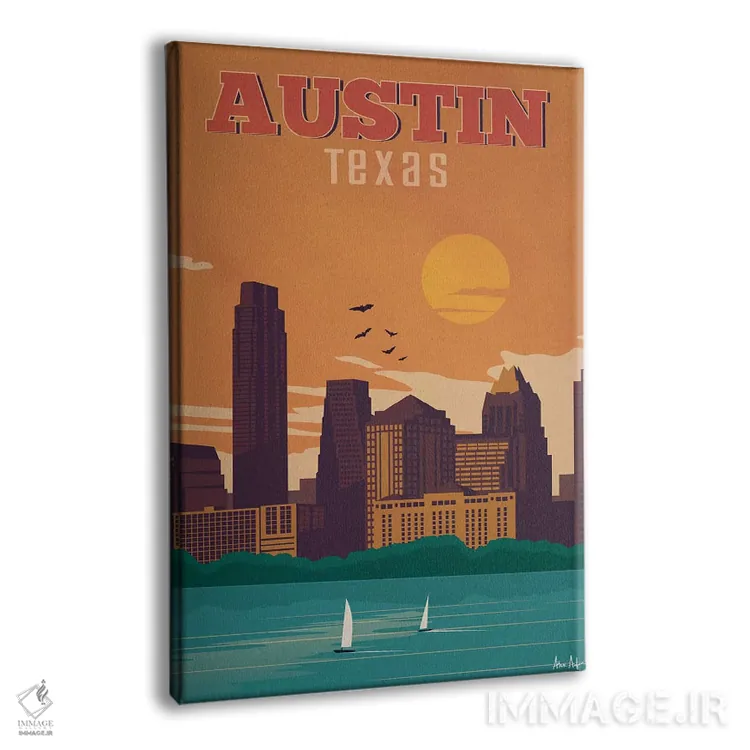 تابلو دکوراتیو آستین اثر ایدیااستورم استودیوز - نمای پرسپکتیو محصول