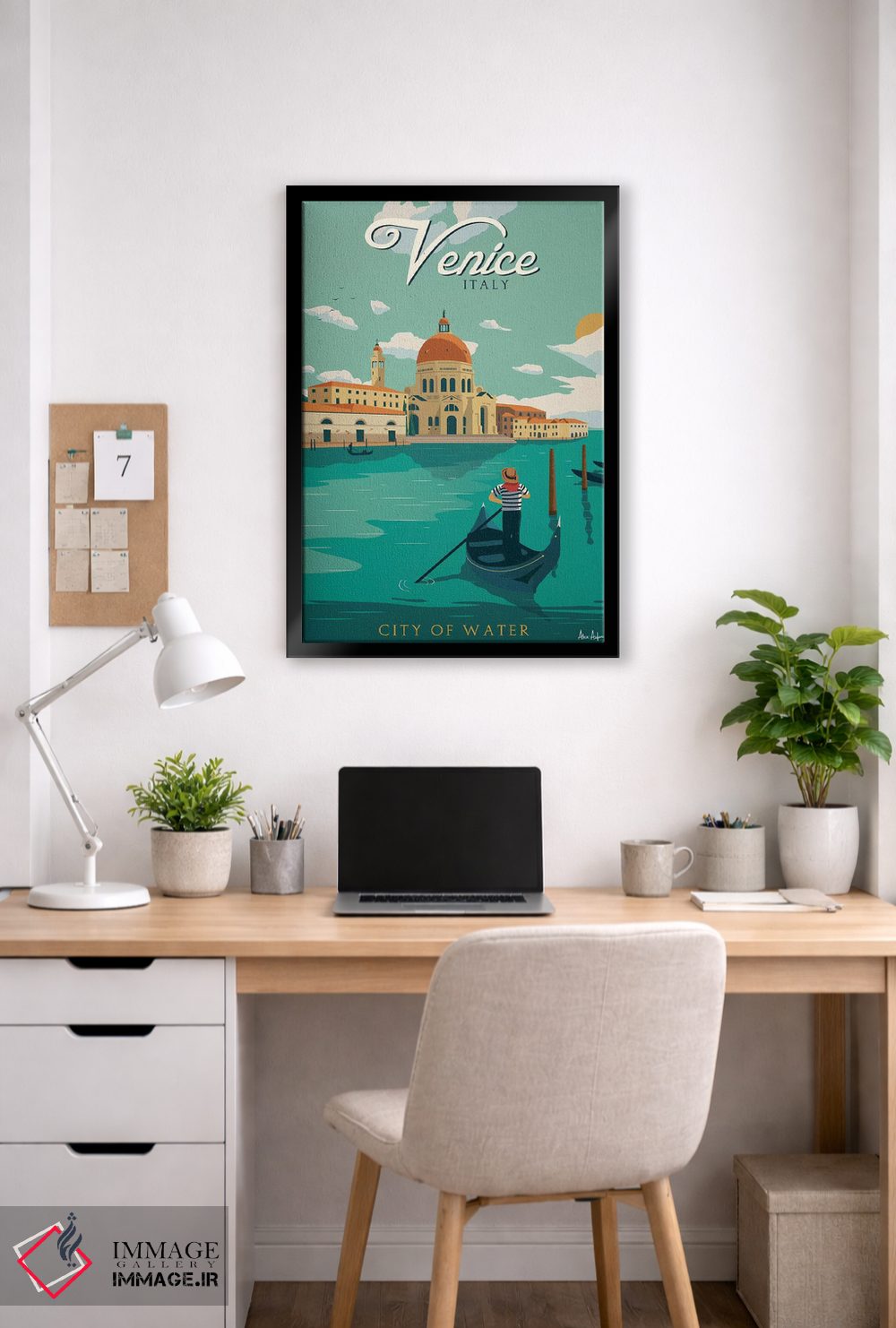 تابلو دکوراتیو ونیز اثر ایدیااستورم استودیوز - D5B