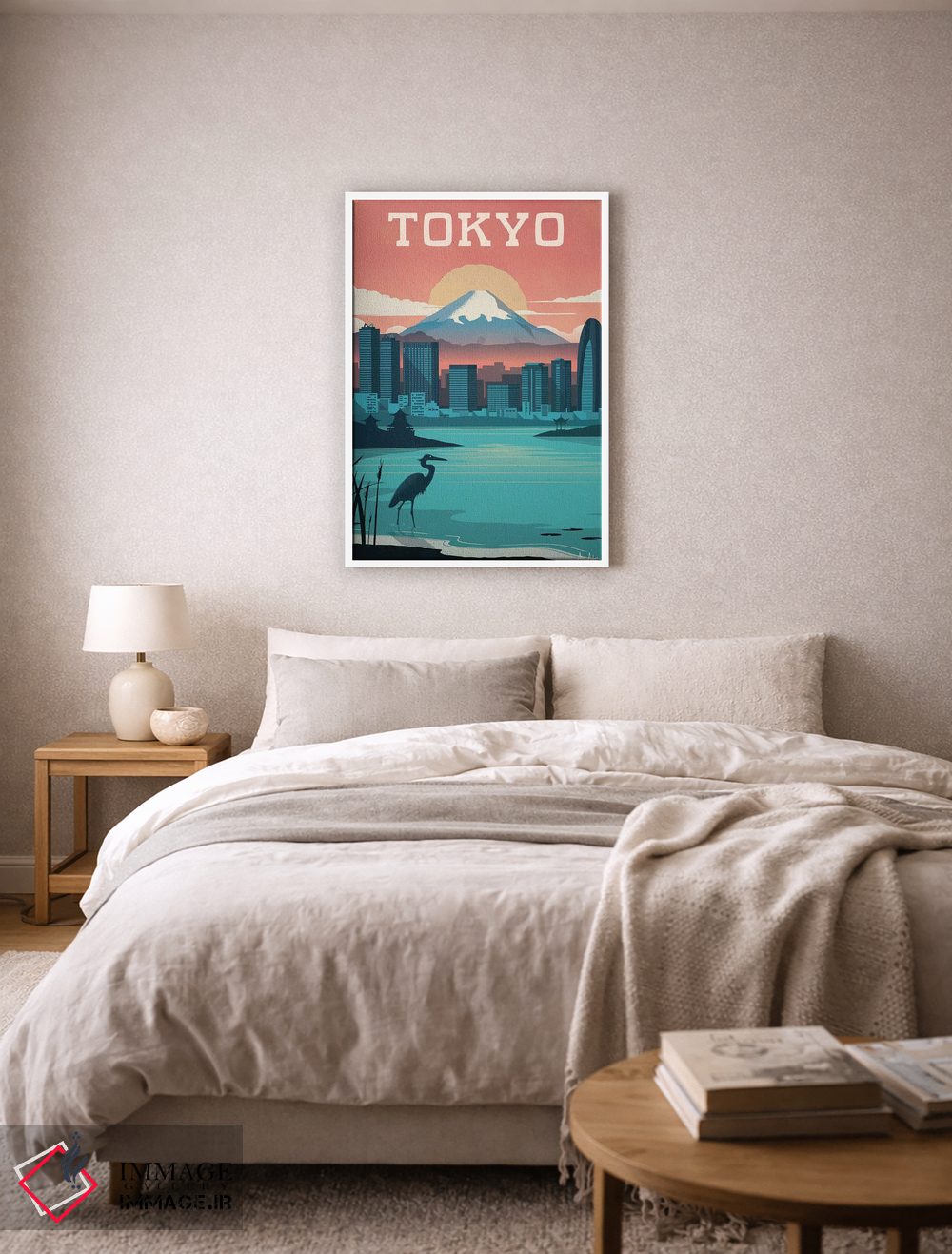 تابلو دکوراتیو توکیو اثر ایدیااستورم استودیوز - D5W