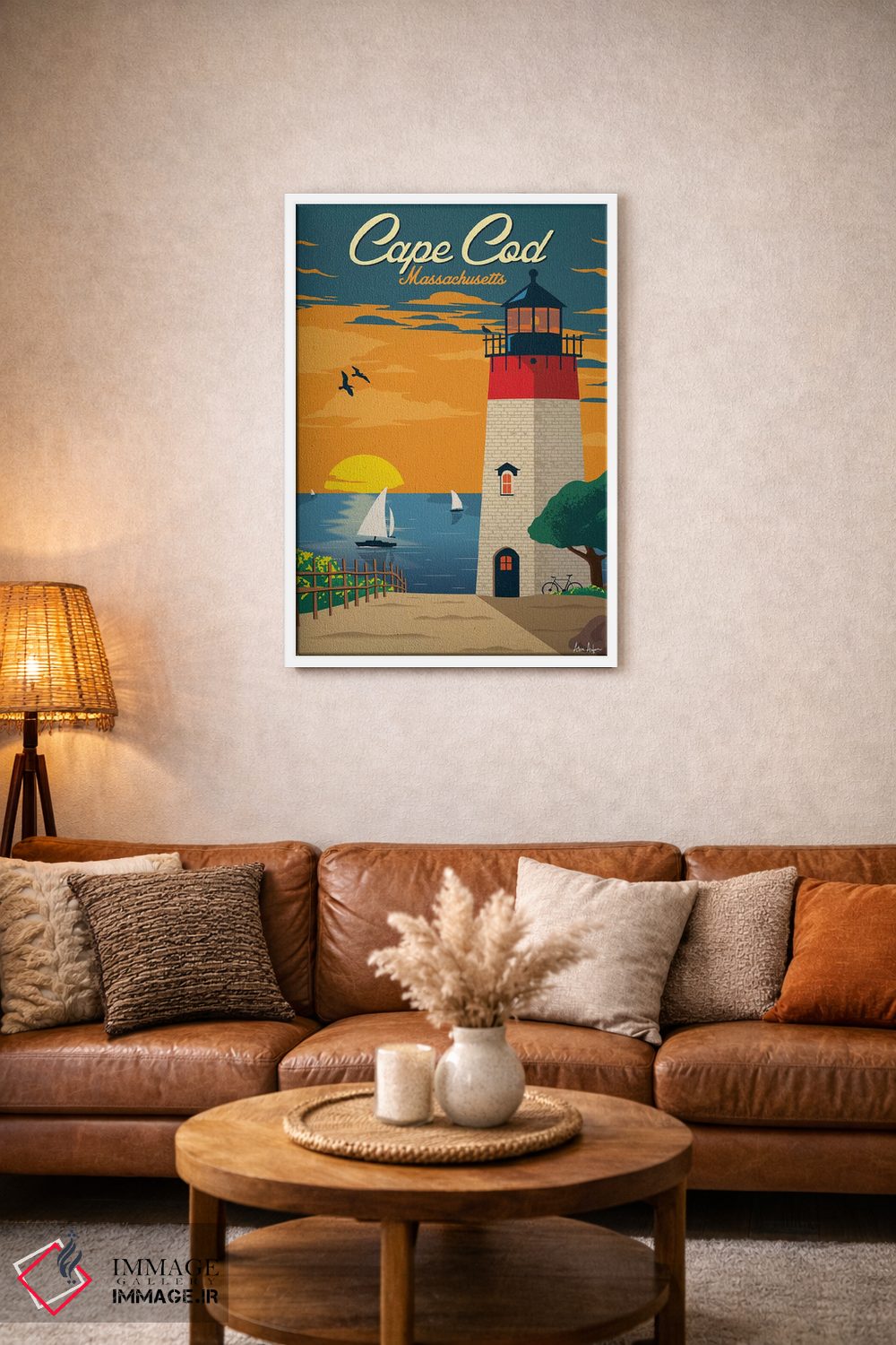 تابلو دکوراتیو کیپ کاد اثر ایدیااستورم استودیوز - D1W