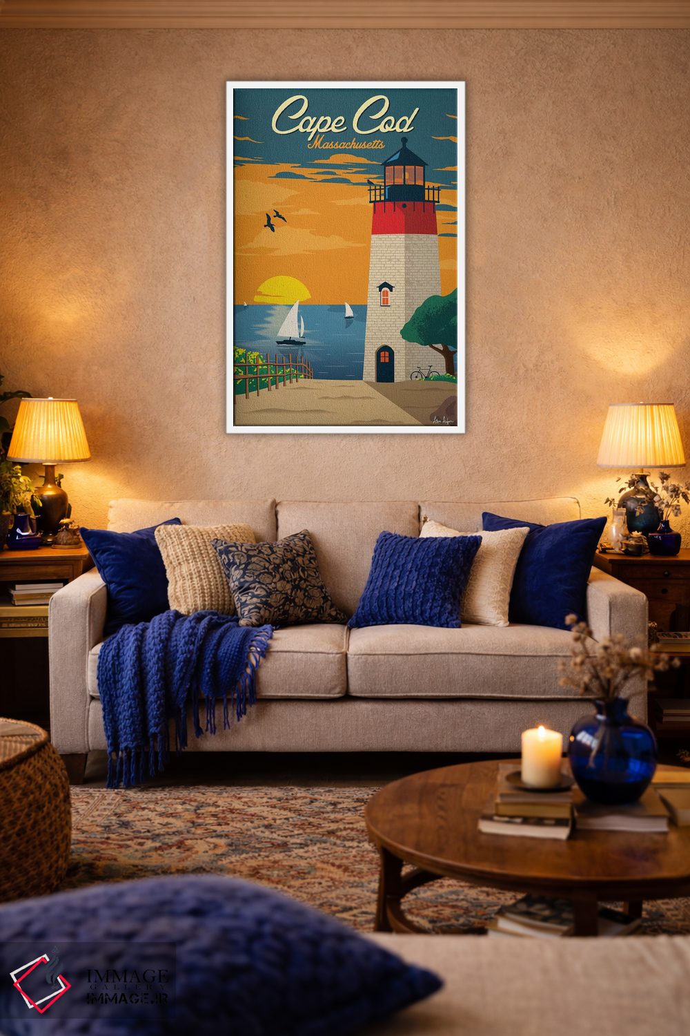 تابلو دکوراتیو کیپ کاد اثر ایدیااستورم استودیوز - D3W