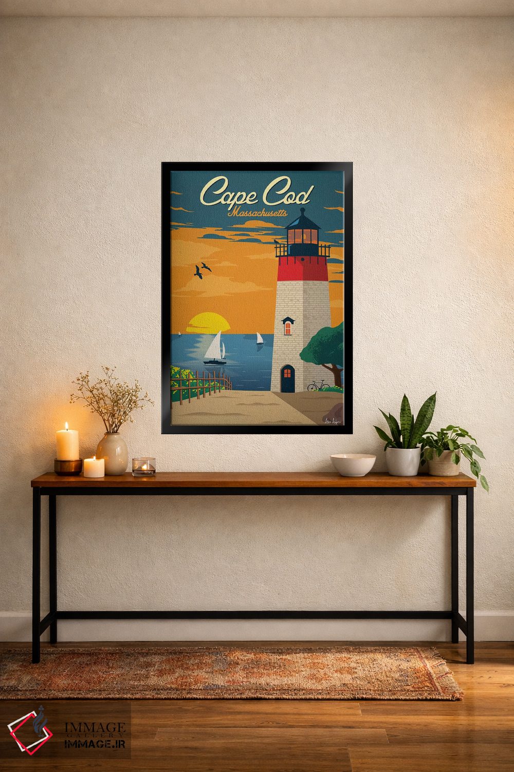 تابلو دکوراتیو کیپ کاد اثر ایدیااستورم استودیوز - D4B