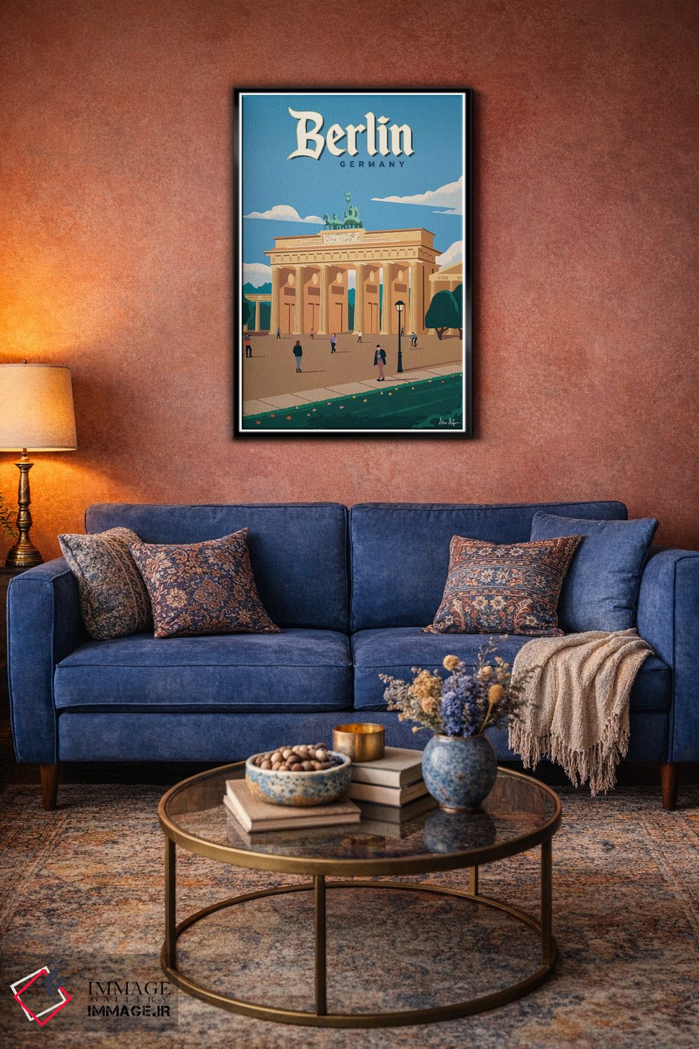 تابلو دکوراتیو دروازه براندنبورگ اثر ایدیااستورم استودیوز - D4B