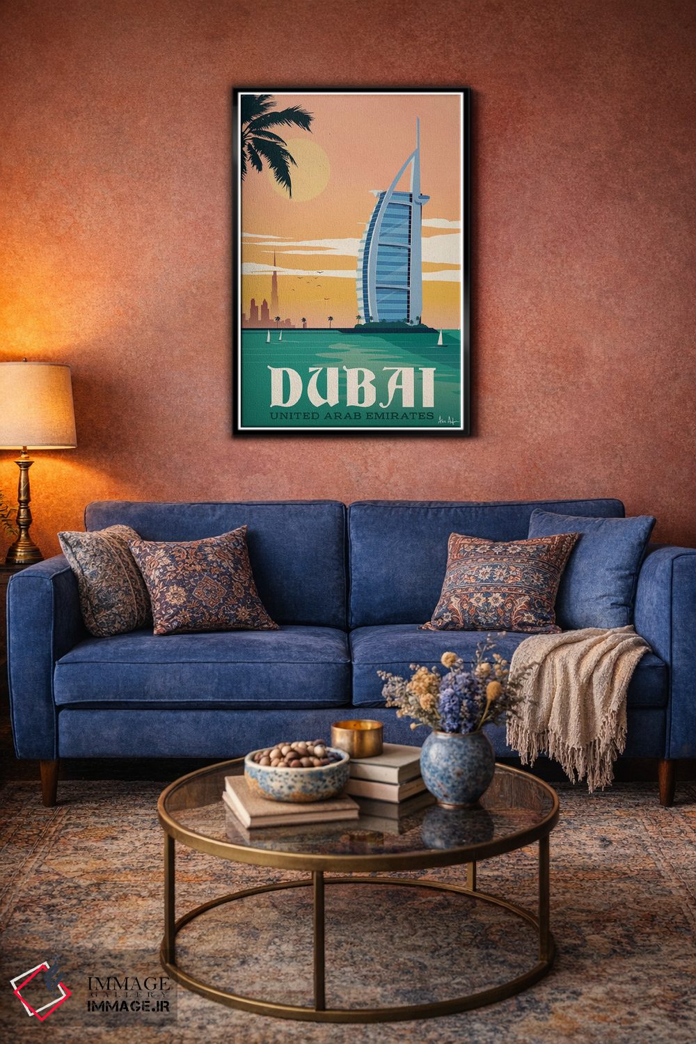 تابلو دکوراتیو دبی اثر ایدیااستورم استودیوز - D4B