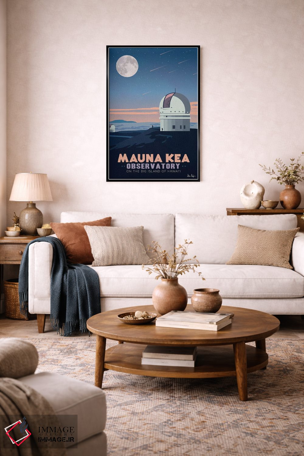 تابلو دکوراتیو مونا کیا اثر ایدیااستورم استودیوز - D4B