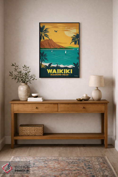 تابلو دکوراتیو وای کیکی اثر ایدیااستورم استودیوز - D2B