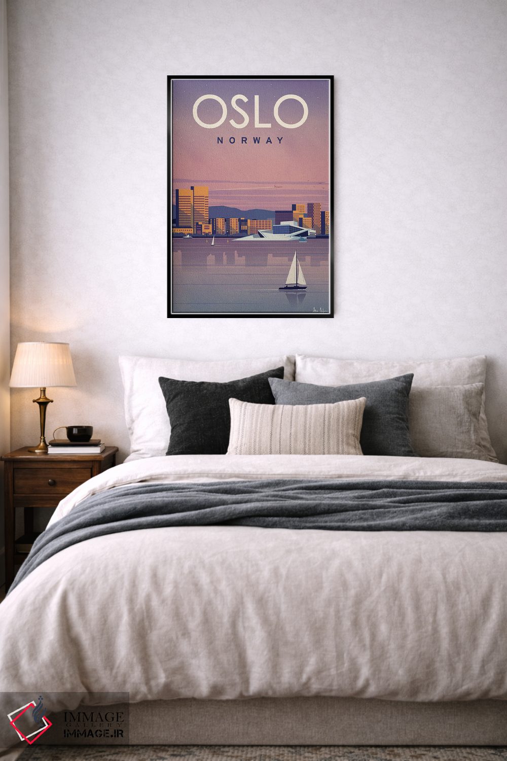 تابلو دکوراتیو اسلو اثر ایدیااستورم استودیوز - D6B