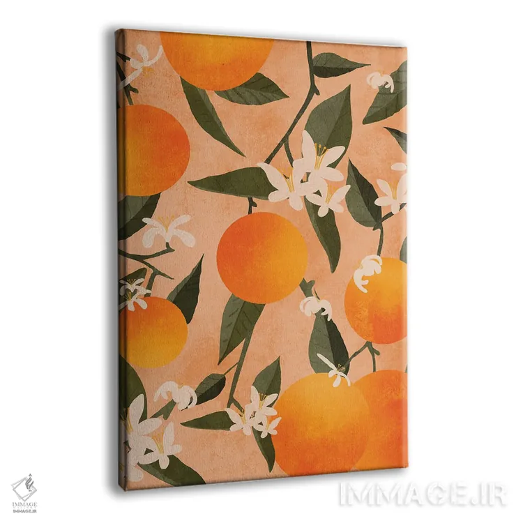 تابلو مدرن مرکبات اثر ایتس فانی هو - نمای پرسپکتیو محصول