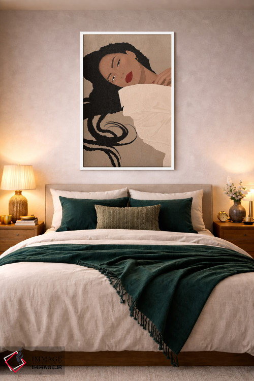 تابلو مدرن آلکسا اثر ایتس فانی هو - D2W